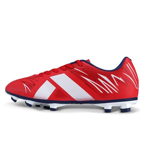 Image of Nivia Country Color WC Football Studs for Men, Firm Ground Football Shoes with Duofoam Cushioning, TPU Stud Outsole, 3D TPU Upper, Football Boots with Nylon Mid Shank Support