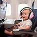 Baby Noise Cancelling Headphones Infant Ear Protection Comfortable Noise Reduction Ear Muffs for Babies Toddler 1 Months to 2 Years, Pink