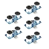 EC Buying 5Pcs HC-SR04+ Ultrasonic Ranging Module HC-SR04 Ultrasonic Module Distance Sensor 3.3V 5V Microcontroller MCU Control for Arduino
