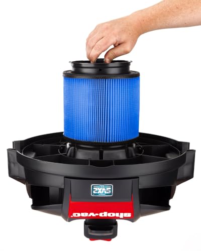 Image of Shop-Vac 903-50-00 Ultra Web Cartridge Filter For Wet Or Dry Pick Up, Blue (9035000)
