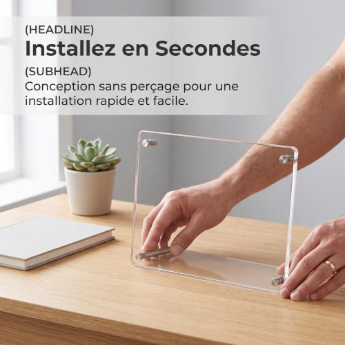 Soporte para CD acrílico con base móvil, exhibidor transparente antiarañazos 8