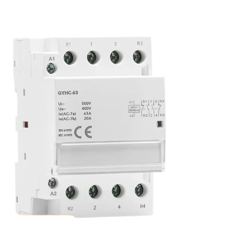 Contacteur CA GYHC 4P 40A évite la surcharge du tableau électrique
