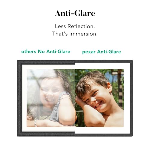 pexar by Lexar WiFi Digital Picture Frame 11″ | Yahoo Tech Best Tested Frame 2025 | 2K Resolution Ultimate Clarity, Anti-Glare Touch Stunning Screen for Gifting, Share Photos/Videos via APP
