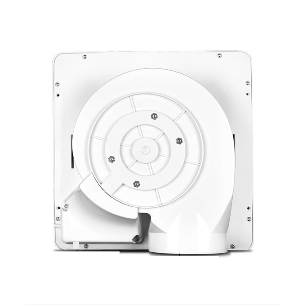 Ventilador Extractor de aire de techo integrado con iluminación de 30 x 30 cm for cocina y baño. Cuarto de baño