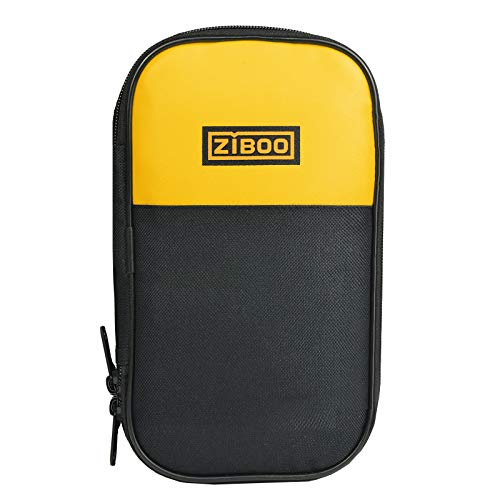 ZIBOO C35 Multimeter Meter Soft Case,Use For Clamp Meter Multimeter KYORITSU, HIOKI Testo Sanwaï¼ŒFLUKEâ€¦