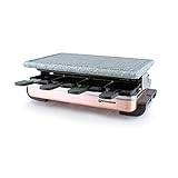 Swissmar Zermatt Copper 8 Person Raclette with Granite Top KF 77083