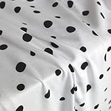 jersey stoff rosa punkte Schadstoffgeprüft und mit STANDARD 100 by OEKO-TEX (Klasse 1) zertifiziert - Sicherheit beim Einsatz als Baby- und Kinderstoff | Einseitig bedruckt, blickdicht und matt