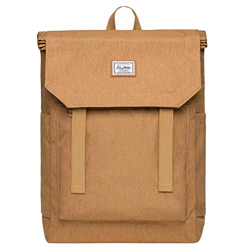 KAUKKO Sac à Dos Homme & Femme Sac en Sac à Dos Sac à Dos Décontracté Durable Sacs pour Ordinateur Portable adapté pour 14" (Jaune-KF14) Cover