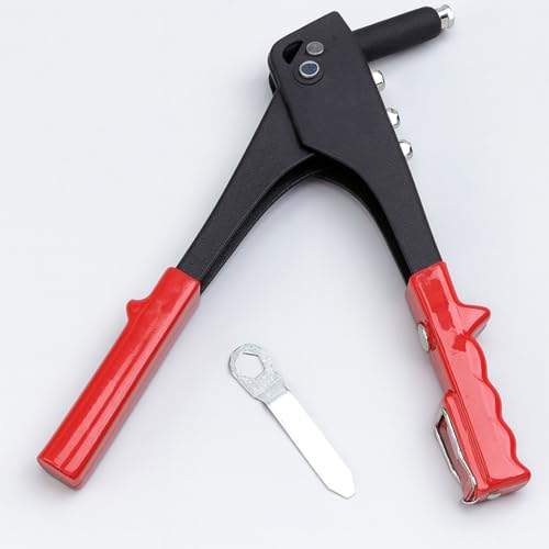 Ergonomik Saplı Dayanıklı Metal Gövdeli Perçin Tabancası, 24 cm