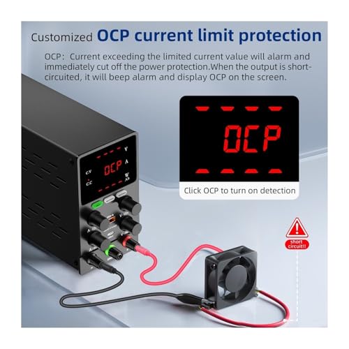 Alimentation CC réglable 15V 30A R-SPS1530C avec sorties USB