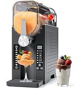 Slushy Machine No Ice Needed, CHIVALZ Slushie Machine for Home, Frozen Drink Maker with 6 Preset ...