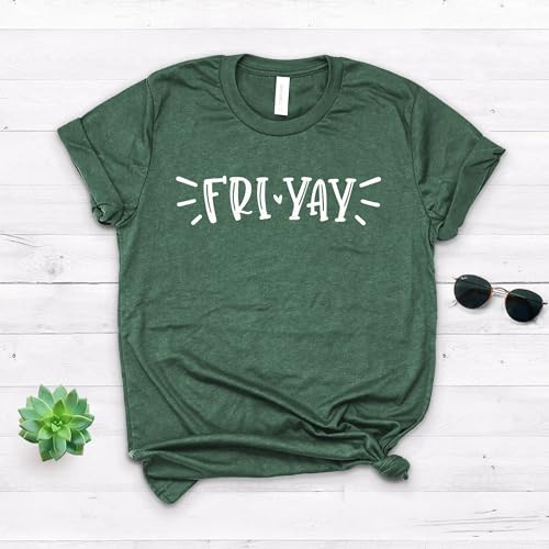 Fri Yay Shirt - Fri-Yay Shirt - Friday Shirt - Gift For Teacher - Mom Gift - Friyay Tee - Teacher Gift - Teacher Tee - Softstyle Unisex Tee2