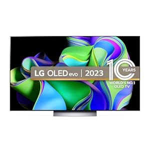 LG OLED evo C3 77″ 4K Smart TV, 2023