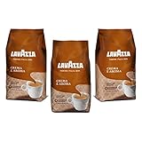 Lavazza Kaffee Bohnen Crema E Aroma, Bohnenkaffee, 3er Pack, 3 x 1000g