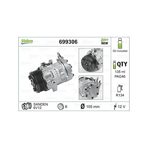 Valeo Compressore, Climatizzatore 699306