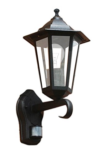 Lanterna da Parete in Stile Vittoriano con Sensore...