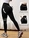 Athlemo Shapewear Compression Leggings Tummy Control High Waisted Body Shaper for Women Thigh Slimmer Butt Lifting Black XL