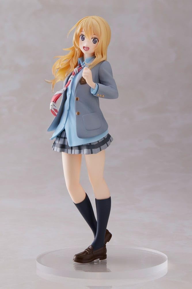 Taito Coreful PVC Kaori Miyazono School Uniform Ver. 18 cm Anime Figure