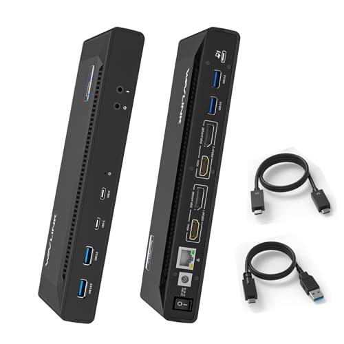 Amazon.co.jp: WAVLINK USB-C ドッキングステーション ノートパソコン