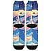 Cute Ball Python Fashion running crew socks running soft wicking mens black crew socks (2-Pair)