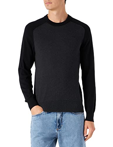 Schott NYC PLBLAINE1 Jumper, Anthracite/Black, L Men's Cover