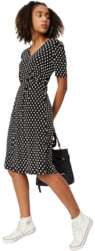 Image of Max Women's Polyester Blend Classic Below The Knee Dress