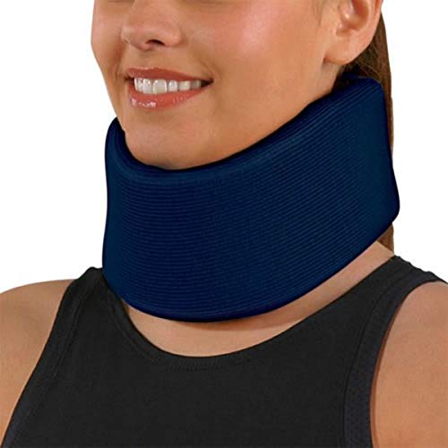 Colar Cervical de Espuma com Reforço Interno Azul 051 Salvapé P