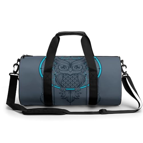 Sac duffel bag chouette attrape-rêves une idée cadeau originale pour voyage