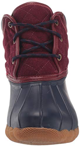 Skechers Women's Pond-Lil Puddles-Mid Quilted Lace Up Duck Boot with Waterproof Outsole Rain - Image 3