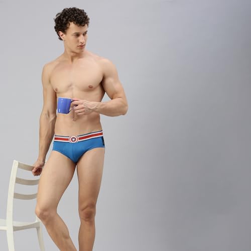 Image of Zoiro Men's Brief | Soft Band | Soft No-Marks Elastic | Breathable Innerwear | Pack of 1 | Color May Vary
