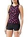Produktbild Speedo Boom Tankini mit Allover-Print Damen Tankini, Schwarz/Electric Pink, 38 (DE 42)