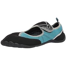Body Glove Water Shoes for Women Lake, Aerobics, Swimming, Aqua Sports, Beach, Womens Water Shoes Black and Oasis Blue Horizon Aqua Shoes for Women