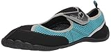Body Glove Women's Water Shoe, Black/Oasis Blue, 6 M US