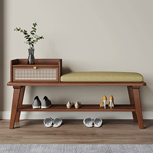 Tabouret à chaussures rembourré pour optimiser l'organisation de l'entrée - 7