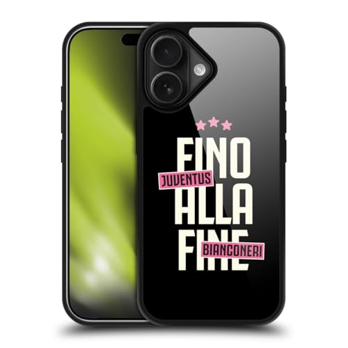 Coque Juventus iPhone 17 en gel renforcé antichoc de qualité militaire officielle