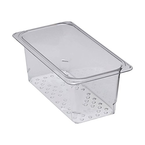 Cambro Clear Camwear Colander for 1/3 Size Food Pans