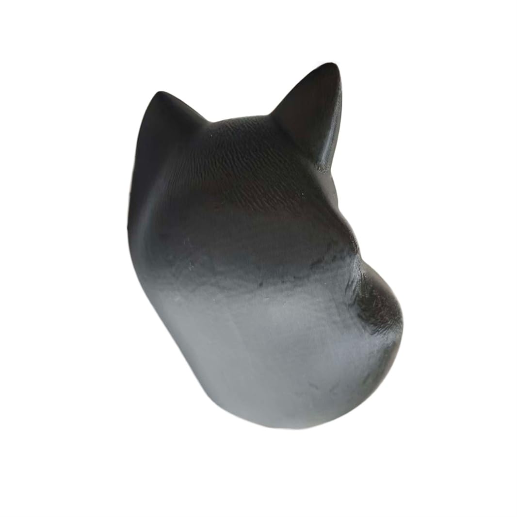 Staffa da tavolo stampata in 3D per altoparlante Echo Dot 5a generazione a forma di gatto Supporto da tavolo Organizer da tavolo per Echo Dot 5 Carino Accessori per la decorazione della casa