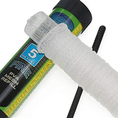 LEIPUPA 2 Unidades 5m 25mm 44mm PVA Solúvel em água para Iscas de Pesca para Carpas Bolsa de Malha U