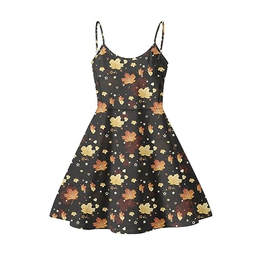 Image of Coloranimal Women's Summer Sleeveless Casual Swing Dresses with Loose Fit Beach Sundress