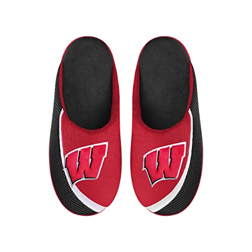Image of FOCO Men's NCAA 2022 Big Logo Color Edge Slipper