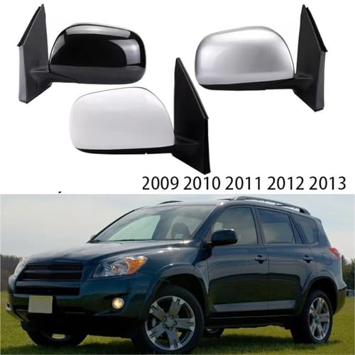 Rétroviseur extérieur RAV4 électrique rabattable argent 2010 2011