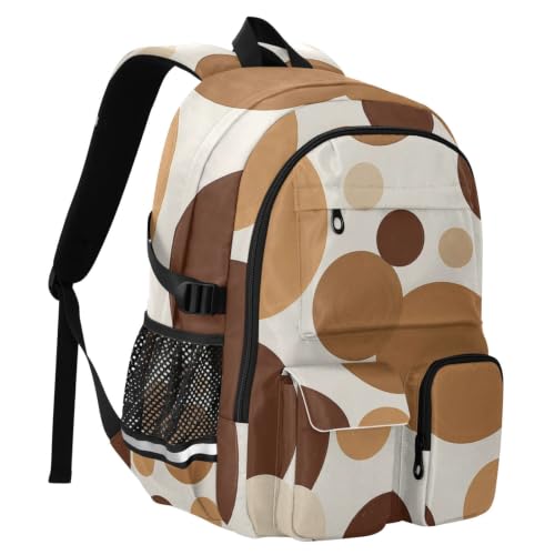 Mochila de viaje con compartimentos amplios y estampado clásico de lunares 2