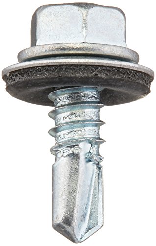 Tornillo autoperforante Hexagonal 1/4 x 3/4 pulg 100 uds miniatura 2