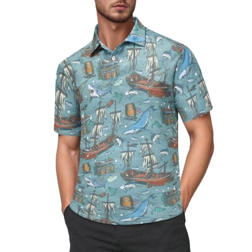 Chemise manches courtes homme légère anti transpiration pour l'été moderne