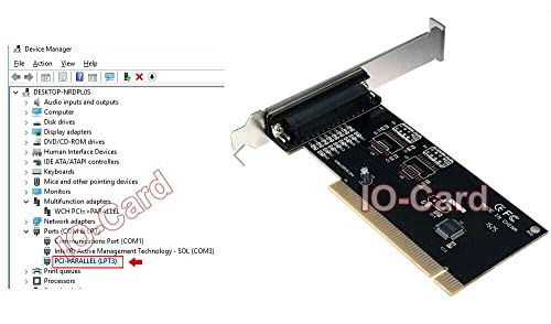 High-Speed Parallel Port PCI Printer I/O Card