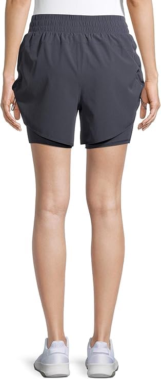 Ashen Fane Women's Classic Cotton Interlock Running Shorts, Baby Pink/White, XS