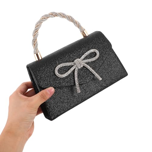 Pochette de soirée femme compacte, sac à main idéal pour un mariage