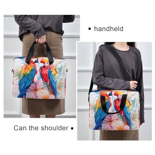Funda para laptop ALAZA con estampado de loros, 13 a 15.6 pulg miniatura 2