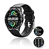 Smartwatch Herren Damen,1.32 Zoll Touchscreen Armbanduhr mit Bluetooth Anruf,IP67 Wasserdicht Fitness Tracker mit Schlafmonitor Pulsuhr Blutdruck,Musikkontrolle,Schrittzähler Sportuhr für Android iOS
