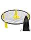 QWORK® Spiele Ball Set Outdoor Spiele, inkl. Spielnetz, 3 Bälle, Kordelzugbeutel und Pumpe, für Freien, Garten, Park, Strand